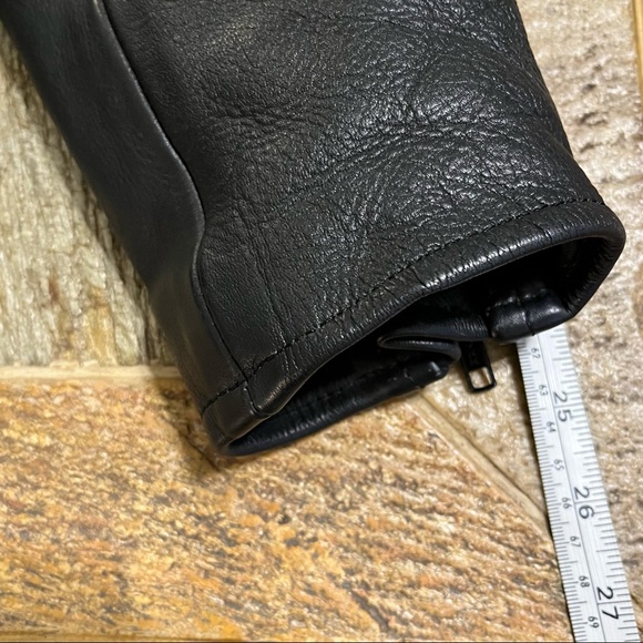 SHAF Leather Collections Black Fringe Purple Roses Jacket Iron Horse 96 Size XXL - Picture 11 of 16